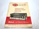 McIntosh Model MR 65 Stereo FM Tuner Owners Manual. Issue No.1 Orig. (B)