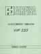 FARFISA VIP-233 Service Manual Schematic Diagram Electrical Diagram Schaltplan PDF