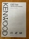 Kenwood LVD-700 LD Player Owners Instruction Manual,ORIGINAL
