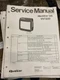 Quasar VHS Monitor-VCR Model VV7220  Repair Service Book Manual dealer