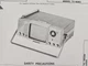 Sams Photofact Repair Service Parts Manual For Sony TV TV-400U