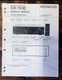 Kenwood DX-7030 DAT Deck  Service Manual *Original* #2