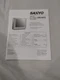 Sanyo Model DS24425 Crt Tv Owners Manual