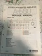 Yamaha A-560 amplifier Original service repair  manual