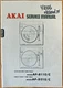 Akai AP-B110/C AP-D210/C Auto Return Turntable Original Service Repair Manual