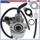 19mm Carburetor PZ19 Carb For Kawasaki KFX 50 70 90 110 ATV Honda Yamaha AIM-EX