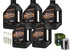 Yamaha Road Star XV1600 XV1700 Oil Change Tune Up Kit Oil Filter Spark Plugs