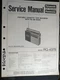Panasonic RQ-437S Radio Tape Recorder Service Manual Original