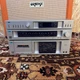 Vintage Sansui AT202 T505 D55M Stereo Tuner Cassette Deck Made in Japan Hifi