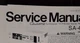 TECHNICS RS-E10 Cassette Deck Service Manual Original