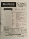 Hitachi VT-2600a/2605a NO.2640E Video Cassette Recorder Service Manual