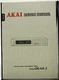 Akai UC-S4/J FM/AM Quartz Synthesizer Tuner Service Manual - Original 