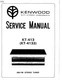 Service Manual Guide For Kenwood KT-413, KT-4133