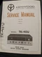 Kenwood TK-40U Receiver Service Manual Original