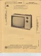 Zenith E1335C3, 12CB12X, 12CB12ZX B&W TV  Photofact Folder, SAMS Service Manual