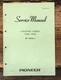 Pioneer QT-6100 Tape Deck Service Manual *Original*
