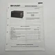 OEM Sharp Service Manual for Microwave Oven Models R-5A85 R-5A95 VTG Electronics