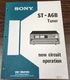 Sony ST-A6B Tuner New Circuit Operation - Original