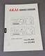 AKAI Stereo Cassette Deck CS-M3/M4 Service Manual D-4256