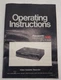 Panasonic Omnivision VHS PV-1366 Operating Instructions Video Cassette Recorder