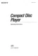 Sony CDP--508ESD CD Player Owners Manual