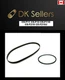 New Belts for Akai CS-F11 CS-F12 CS-F110 CS-F210 CS-F210J Cassette Tape Deck