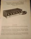 HEATHKIT SP-1 SP-1A SP-2 SP-2A Pre-Amp Owners Assembly Service Manual Photocopy