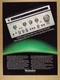 1981 Technics SU-V8 Amplifier ST-S7 Stereo Tuner vintage print Ad