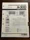 Yamaha A-30D Stereo Integrated Amplifier Amp Service Manual Original Genuine OEM