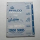 1961 Philco Service Cool Chassis-TV 12N50 Series Television K Line Models Manual