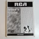 RCA Model VR704HF VCR Plus + Gold User's Guide TOCOM 15530150