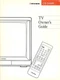 Vintage Original Mitsubishi Model CS-3506R TV Owners Manual Guide