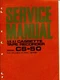 Vintage Akai Model CS-50 Cassette Tape Recorder Service Manual