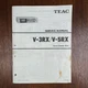 VINTAGE TEAC  V-3RX/V-5RX STEREO CASSETTE DECK SERVICE MANUAL