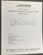 MITSUBISHI DA-U12 Amplifier Service Manual Original