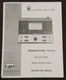 LAFAYETTE 99-32195 Transceiver Tester Owners Service Manual Photocopy
