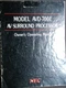 NEC AVD-700E A/V Surround Sound Processor Owners Manual Original