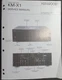KENWOOD KM-X1000 KM-X1000G Amplifier Service Manual Original HSQ