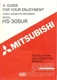 Vintage Original Mitsubishi HS-305UR VHS VCR Owners Manual Printed In Japan