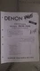 Denon dcr-720 service manual original repair book stereo tape deck car radio