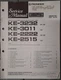 PIONEER KE-2222 KE-2515 KE-3011 KE-3232 Car Stereo Service Manual Original