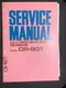 AKAI CR-80T Service Manual 8-Track Tape Recorder Tuner Combinations Original