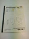Sony Color Rear Video Projector KP-53HS10, KP-61HS10  Service Manual 2000