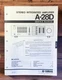 Yamaha A-28D Amplifier Service Manual *Original*