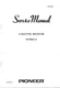 Service Manual Guide for Pioneer QX-9900 
