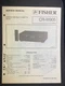 FISHER CR-W905 Cassette Deck Service Manual Original