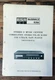 BSR McDonald Model R28A Stereo 8 Track  Service Manual *Original*