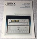 SONY ST-A3A TUNER AND TA-F3A AMPLIFIER ORIGINAL PRODUCT BROCHURE AD M604x