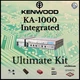 Kenwood KA-1000 Integrated Ultimate Upgrade Kit Genuine Parts Restoration