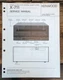 Kenwood X-711 Cassette Service Manual *Original*